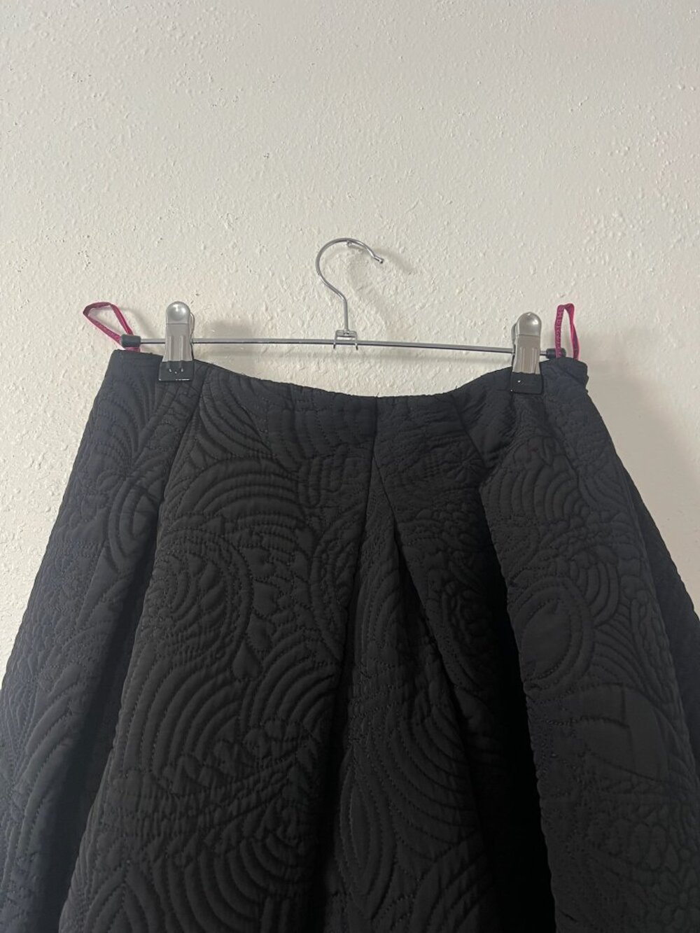 Gorgeous vintage 90’s jaquard embroidered Christian Lacroix black maxi skirt - Picture 2 of 4